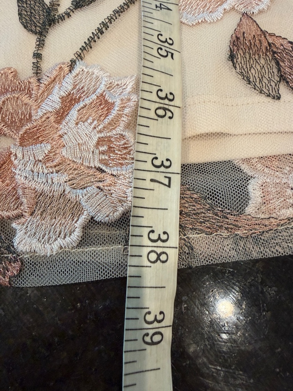 Adrianna Papell Floral Embroidered Sheath Dress Size 10 - Picture 12 of 14